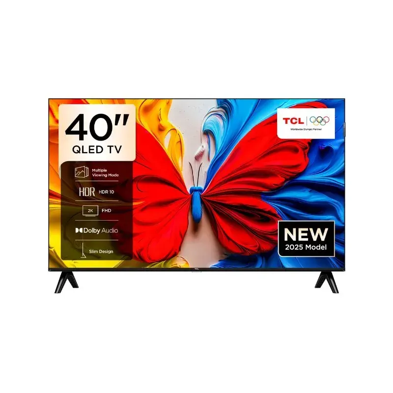 TCL FHD QLED 40インチ Google TV TCL 40 Inch FHD QLED Google Smart TV 40S5K | Tafelberg Furnishers
